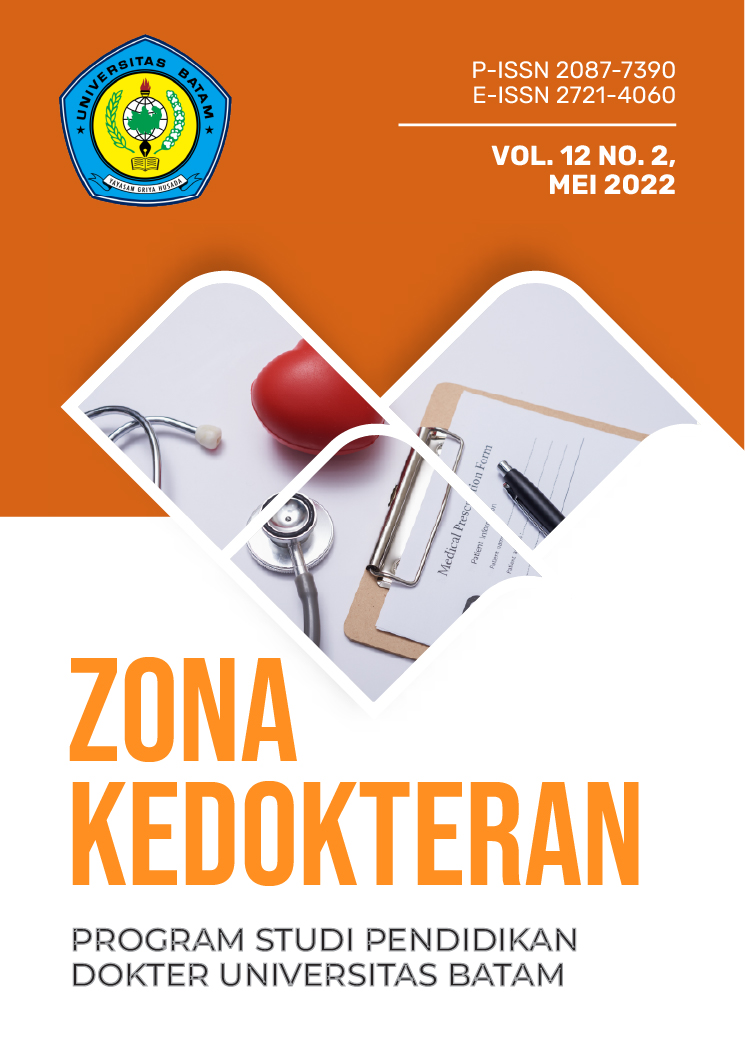 					View Vol. 12 No. 2 (2022): Zona Kedokteran Program Studi Pendidikan Dokter Universitas Batam
				